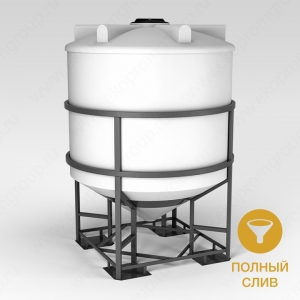 Емкость ФМ 5000л в обрешетке в Санкт-Петербурге