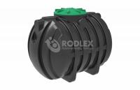 Емкость накопительная для канализации RODLEX-S3000 с горловиной 1000 мм и крышкой в Санкт-Петербурге