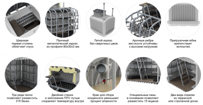 Погреб Rostok 8000 СТАНДАРТ в Санкт-Петербурге